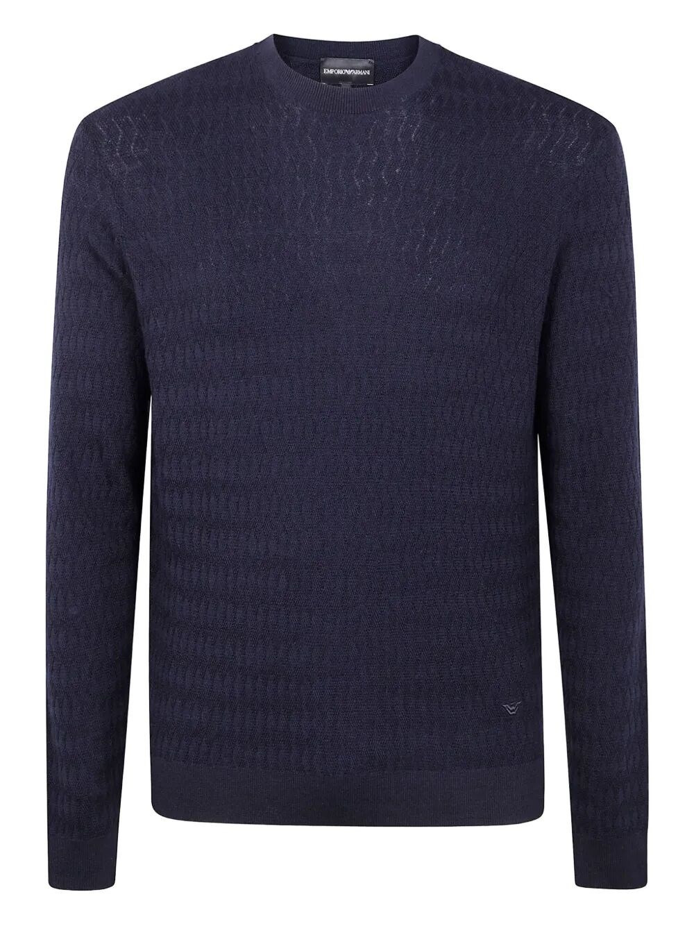 The Round Neck Sweater by Emporio Armani is a premium piece of clothing, perfect for the Fall Winter - 1