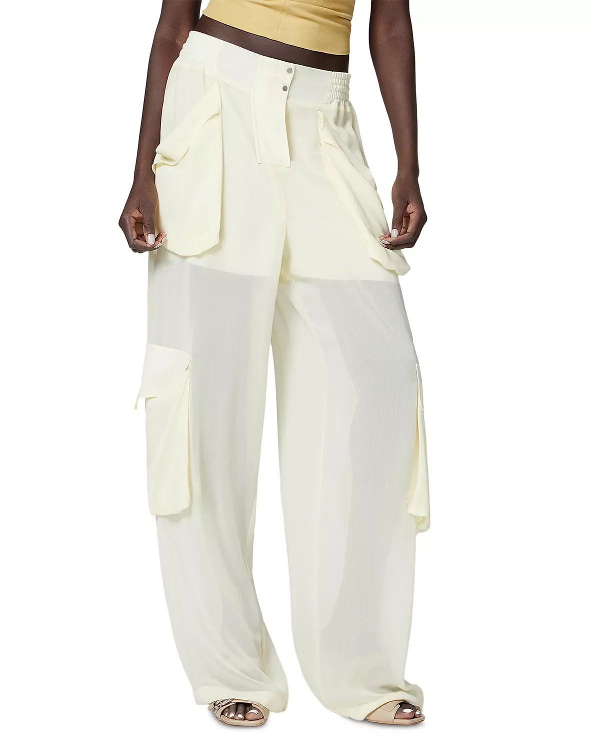 Sottocasa Oversized Cargo Pants - 1