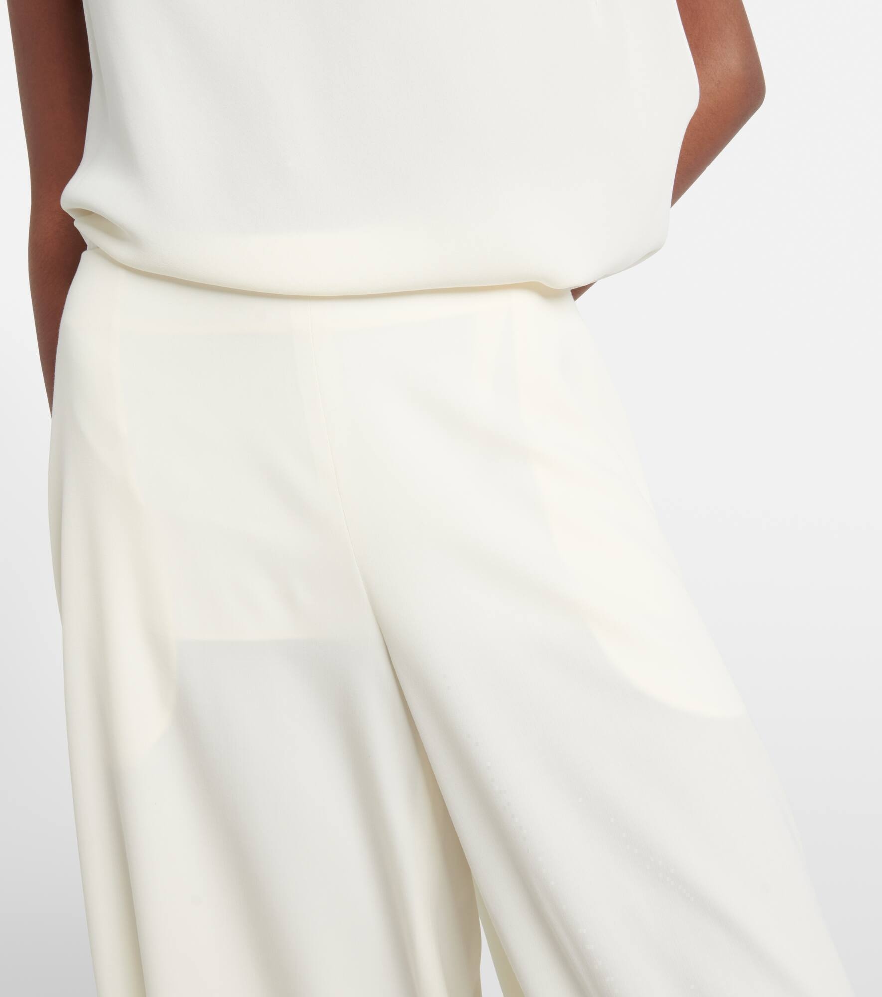 Aria draped silk top - 5