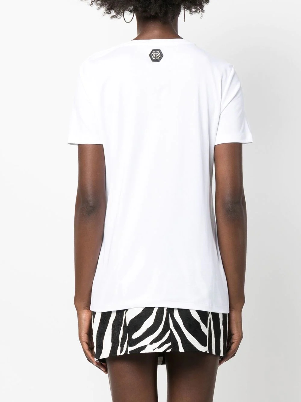 logo-embellished short-sleeve T-shirt - 4