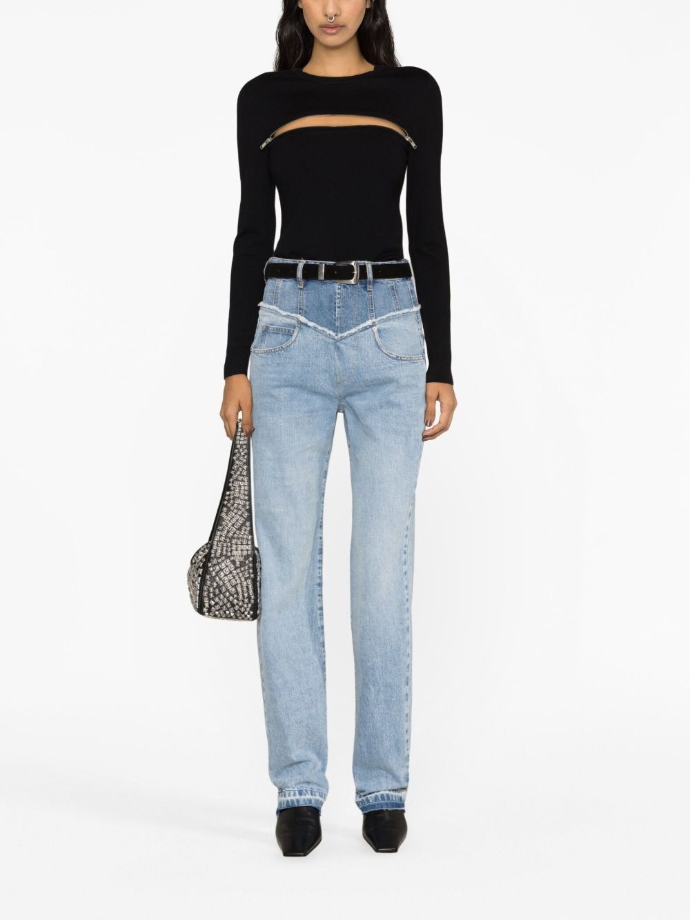 Noemie straight-leg jeans - 2