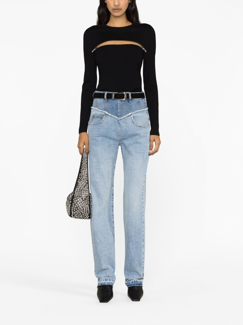 Isabel Marant Noemie straight-leg jeans outlook