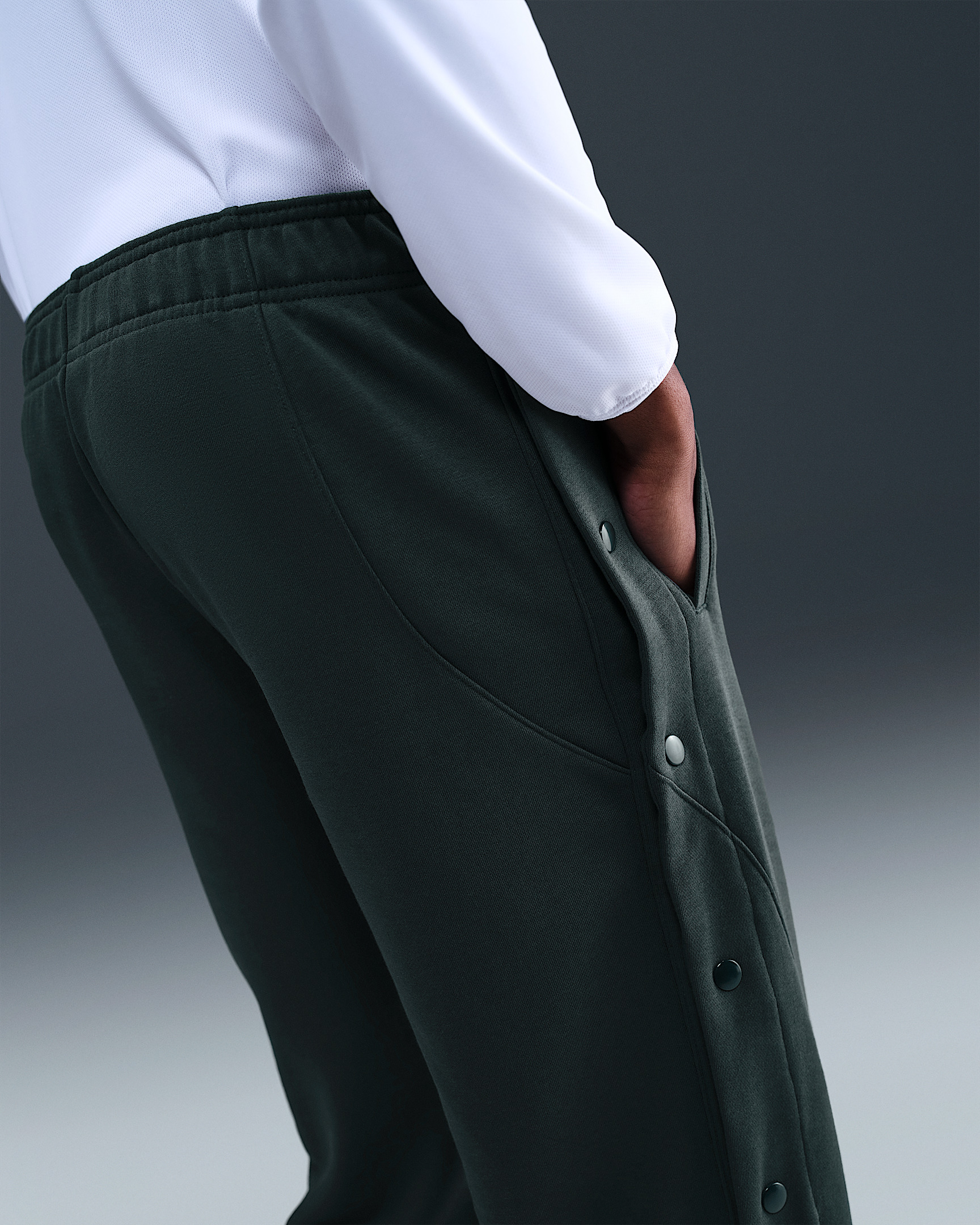 Nike Women's Fleece Tear-Away Basketball Pants - 3