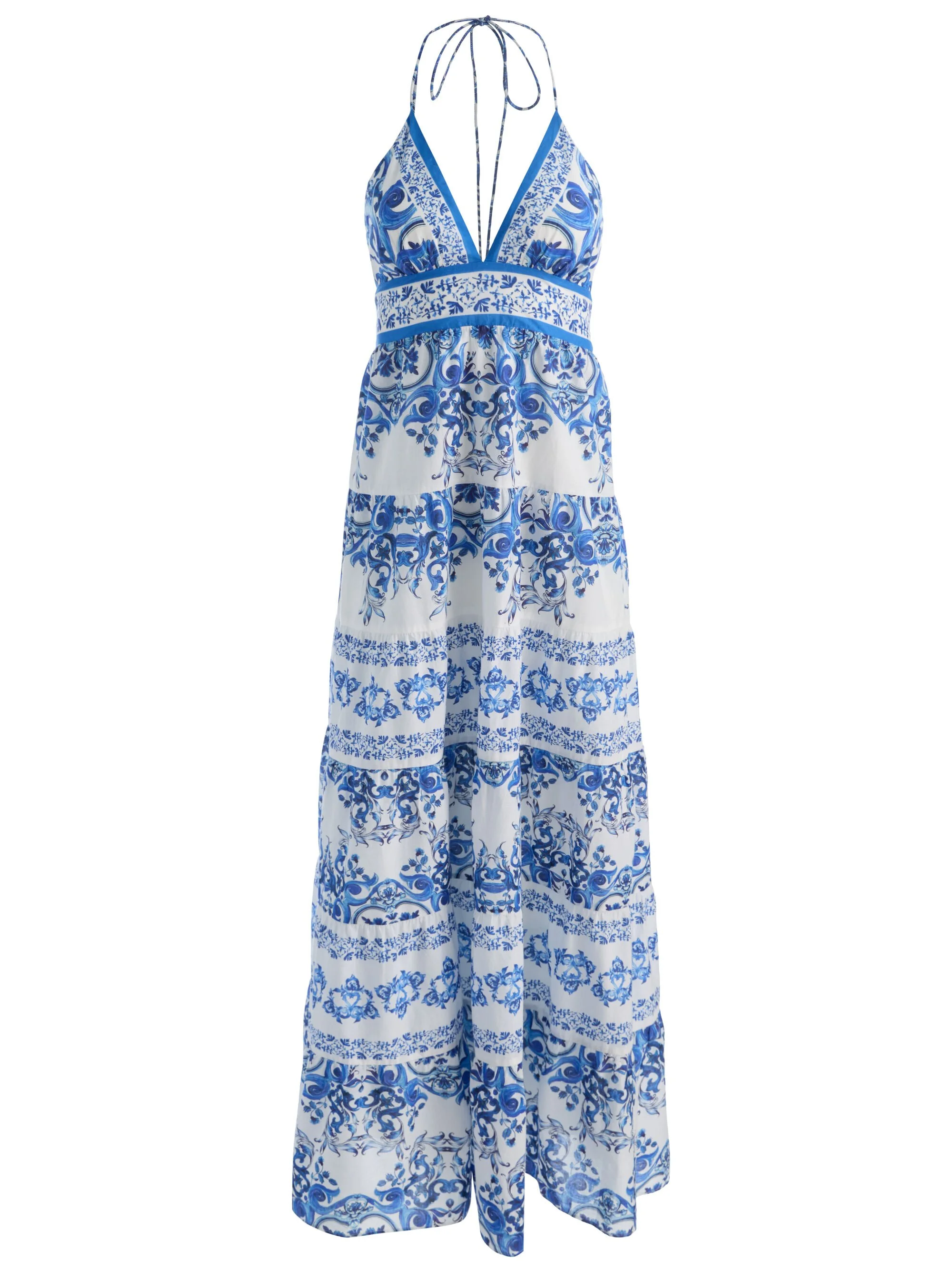 KAROLINA TIERED MAXI DRESS - 1