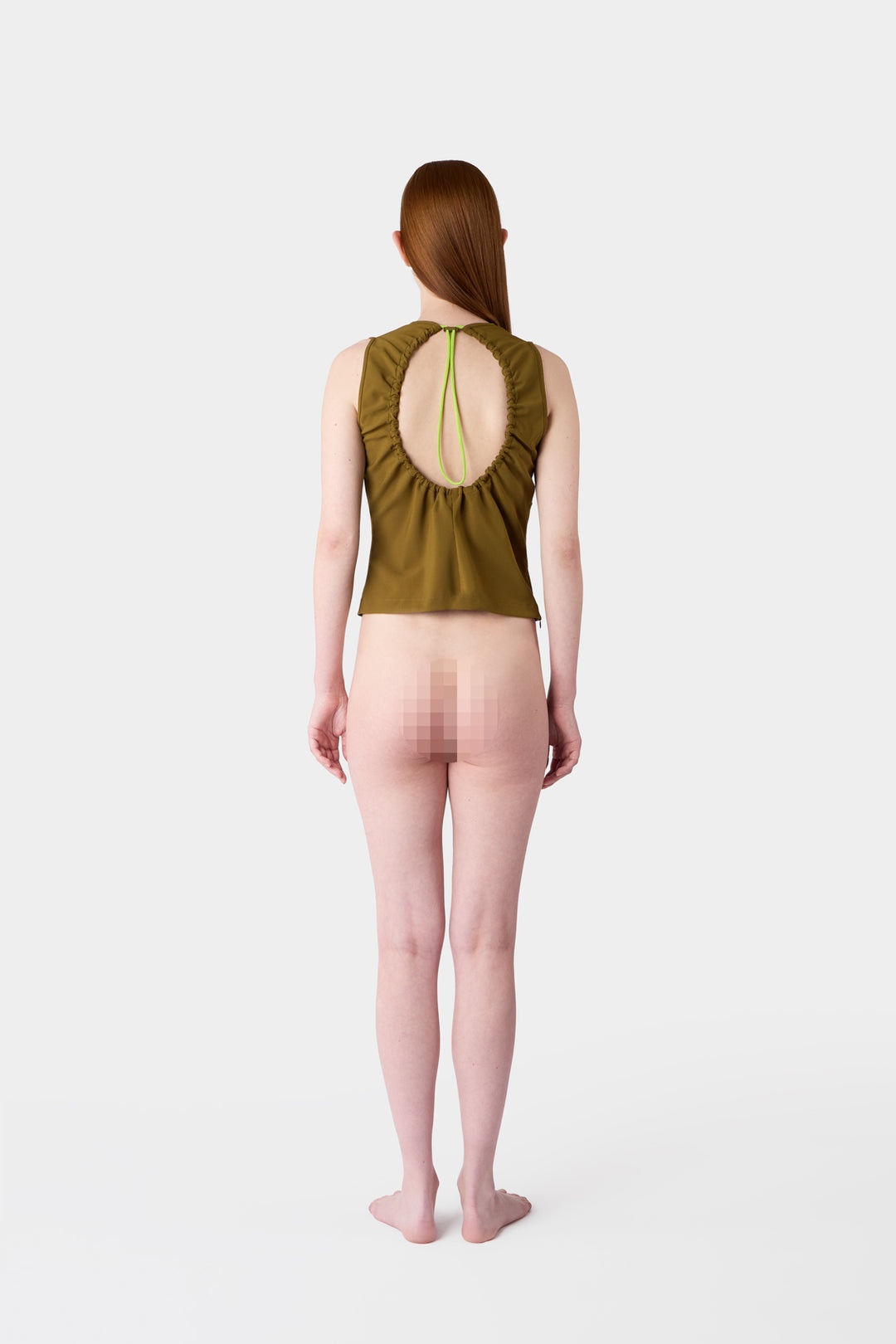 BUCO TOP / olive green - 4