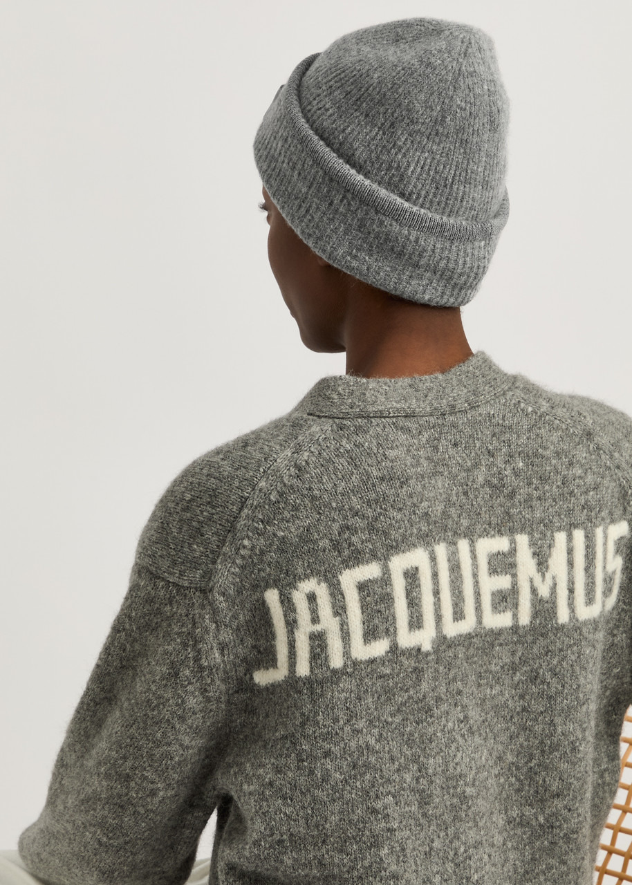 Jacquemus Le Bonnet Gros Grain Alpaca-blend Beanie - 3