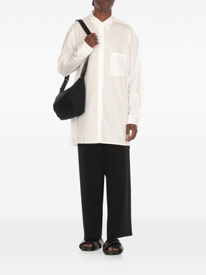 Yohji Yamamoto long-sleeve pocket shirt outlook