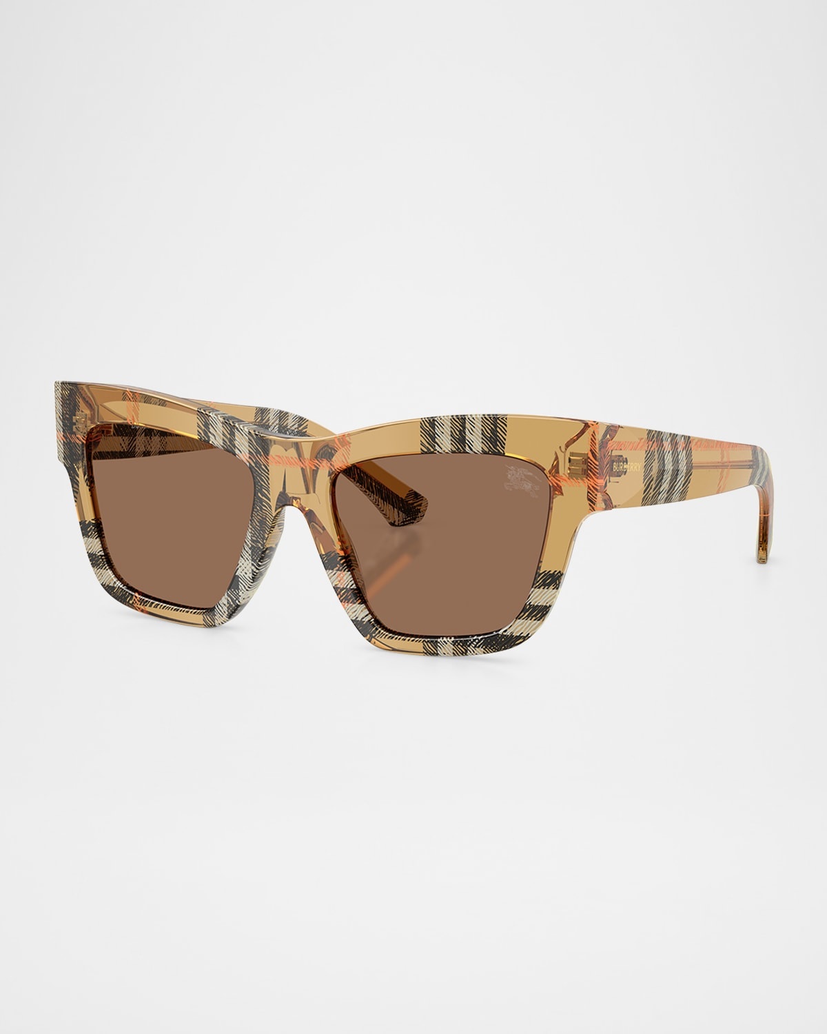 BE4449F Acetate Square Sunglasses - 3