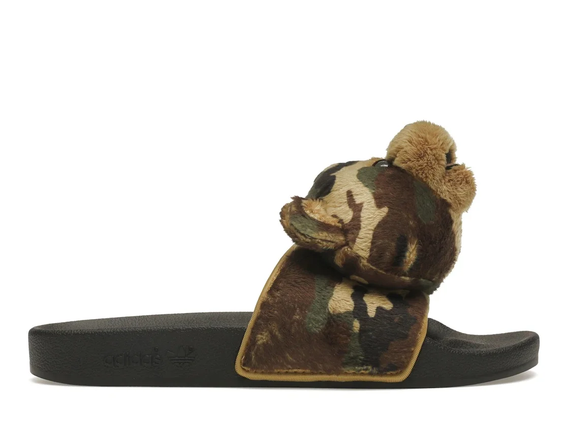 adidas JS Adilette Jeremy Scott Teddy Camo - 1