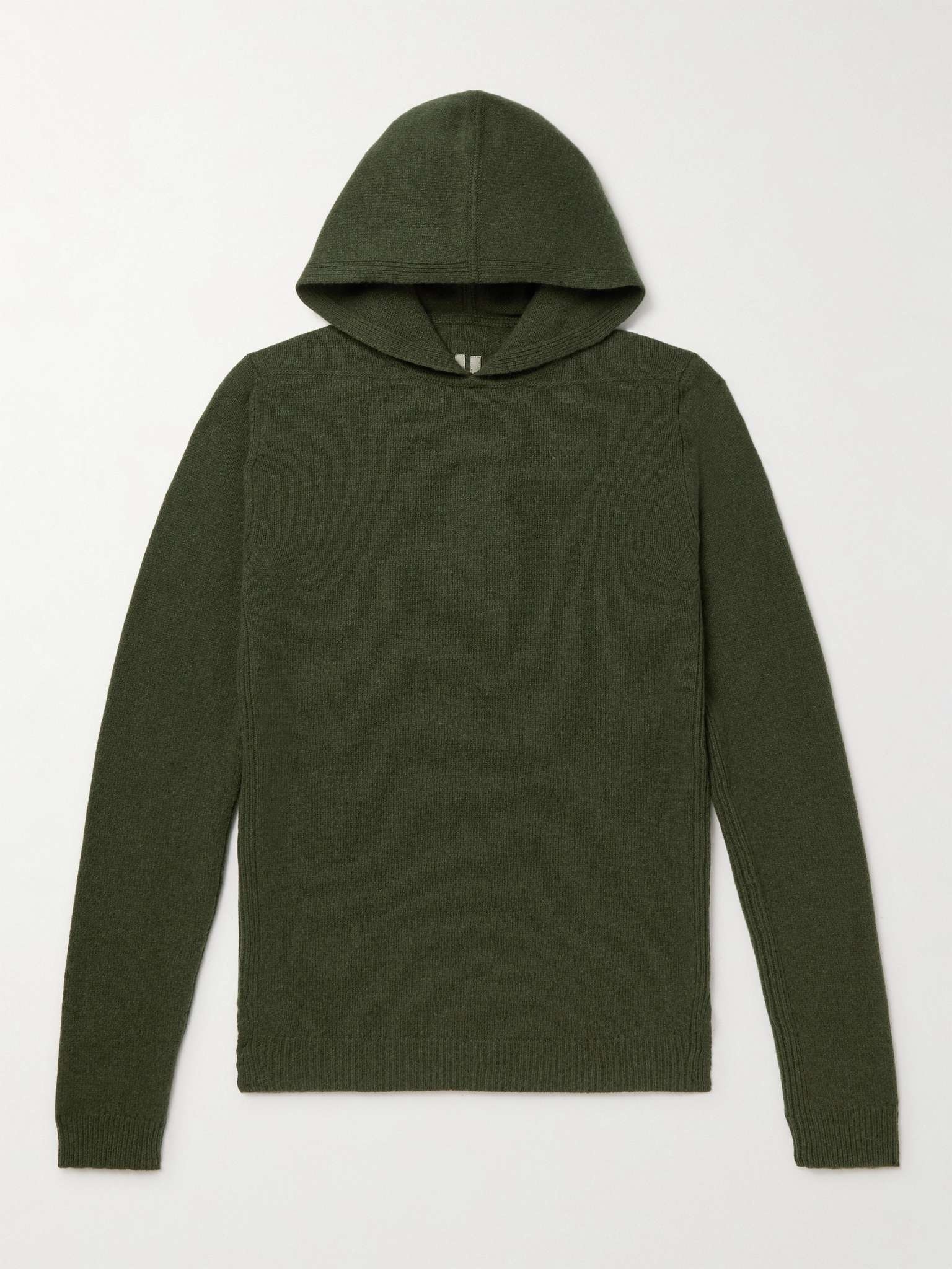 Recycled Cashmere and Wool-Blend Hoodie - 1