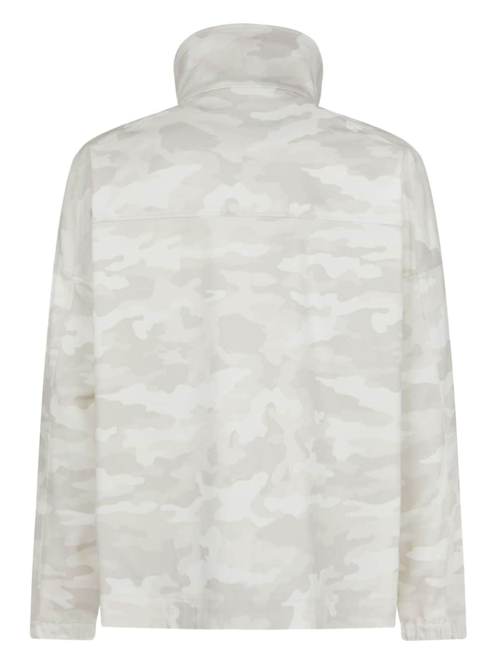 camouflage-print sports jacket - 2