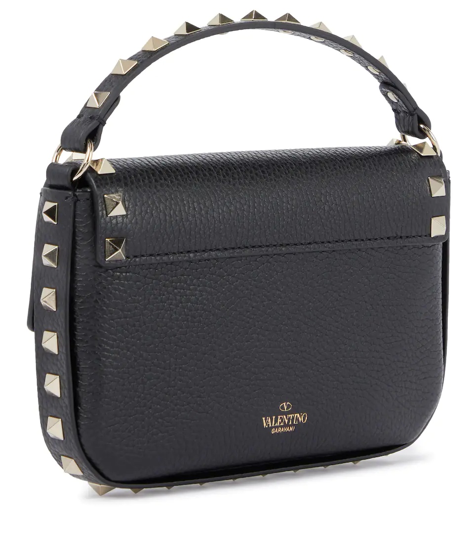 Rockstud Small leather crossbody bag - 4