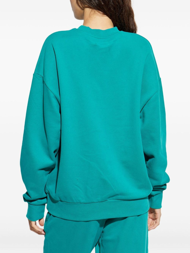 crew-neck organic cotton sweatshirt 5