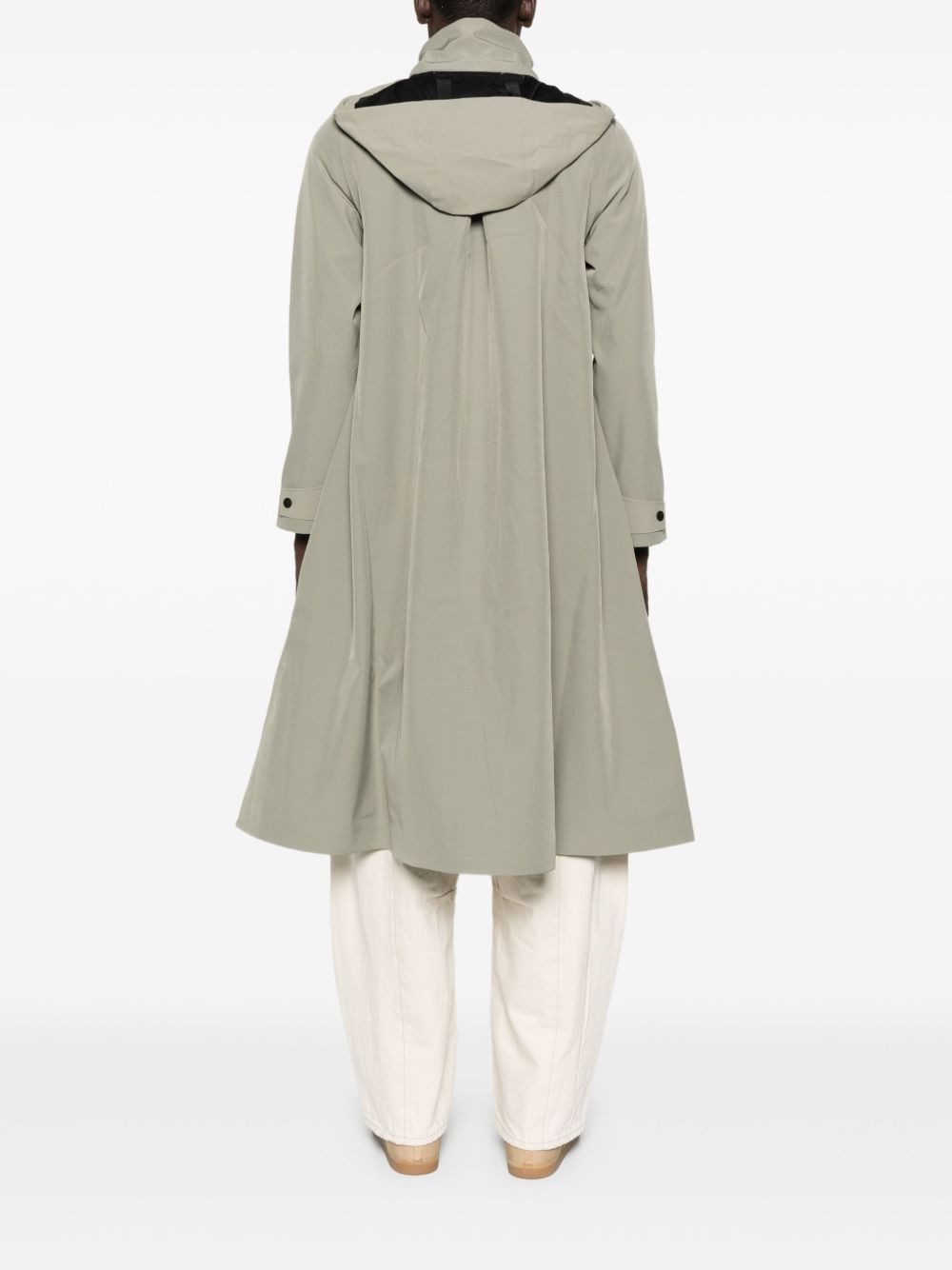 Suva Vision Softshell hooded A-line trench coat - 4