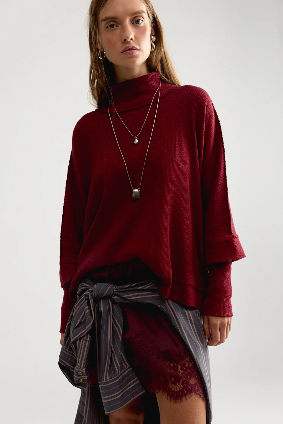 We The Free Moon Daisy Turtleneck Twofer - 1