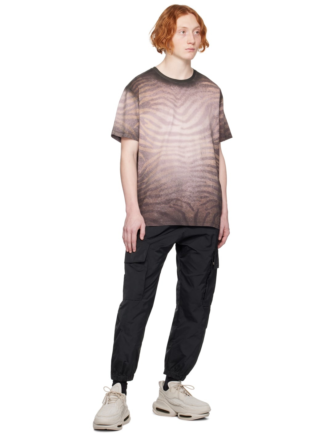 Gray Zebra T-Shirt - 4