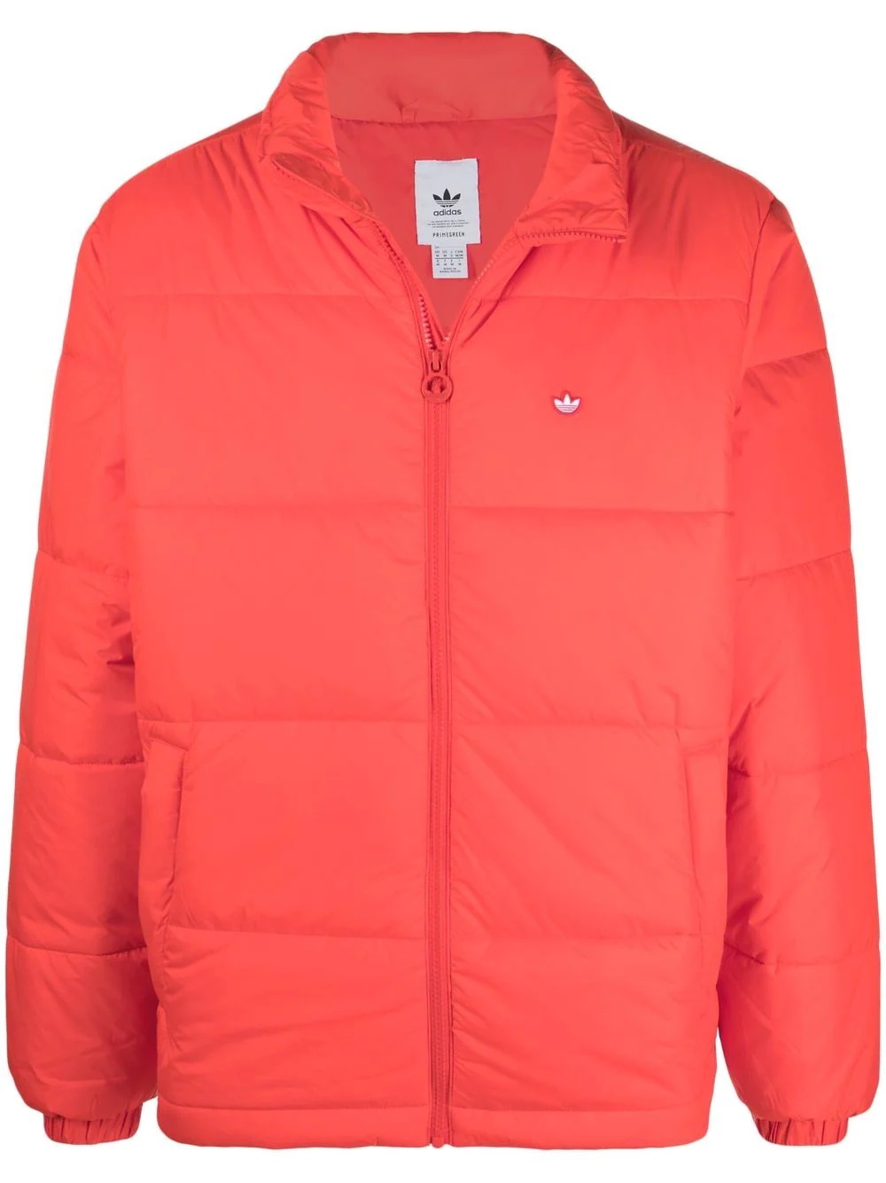 stand-up collar puffer jacket - 1