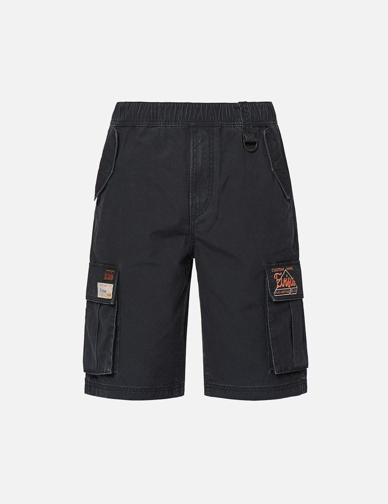 GODHEAD EMBROIDERY CARGO SHORTS 1