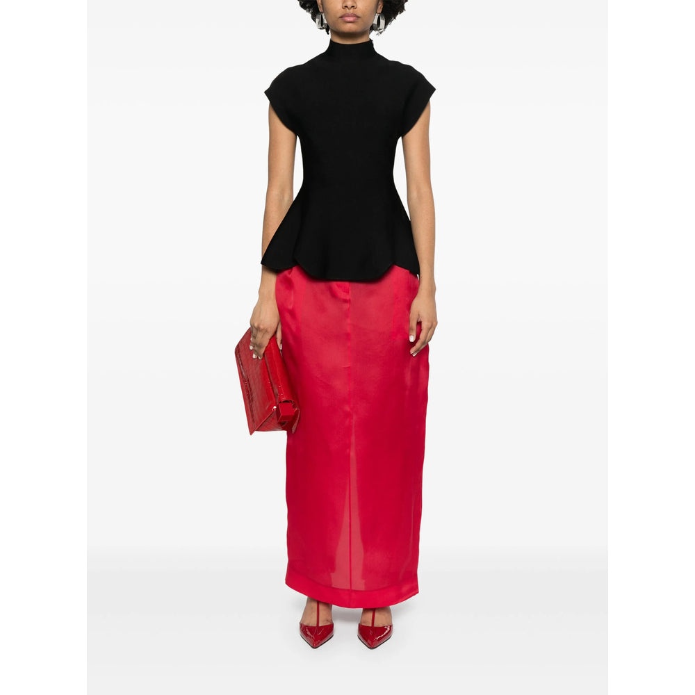 KHAITE Red Skirts | wananluxury | REVERSIBLE