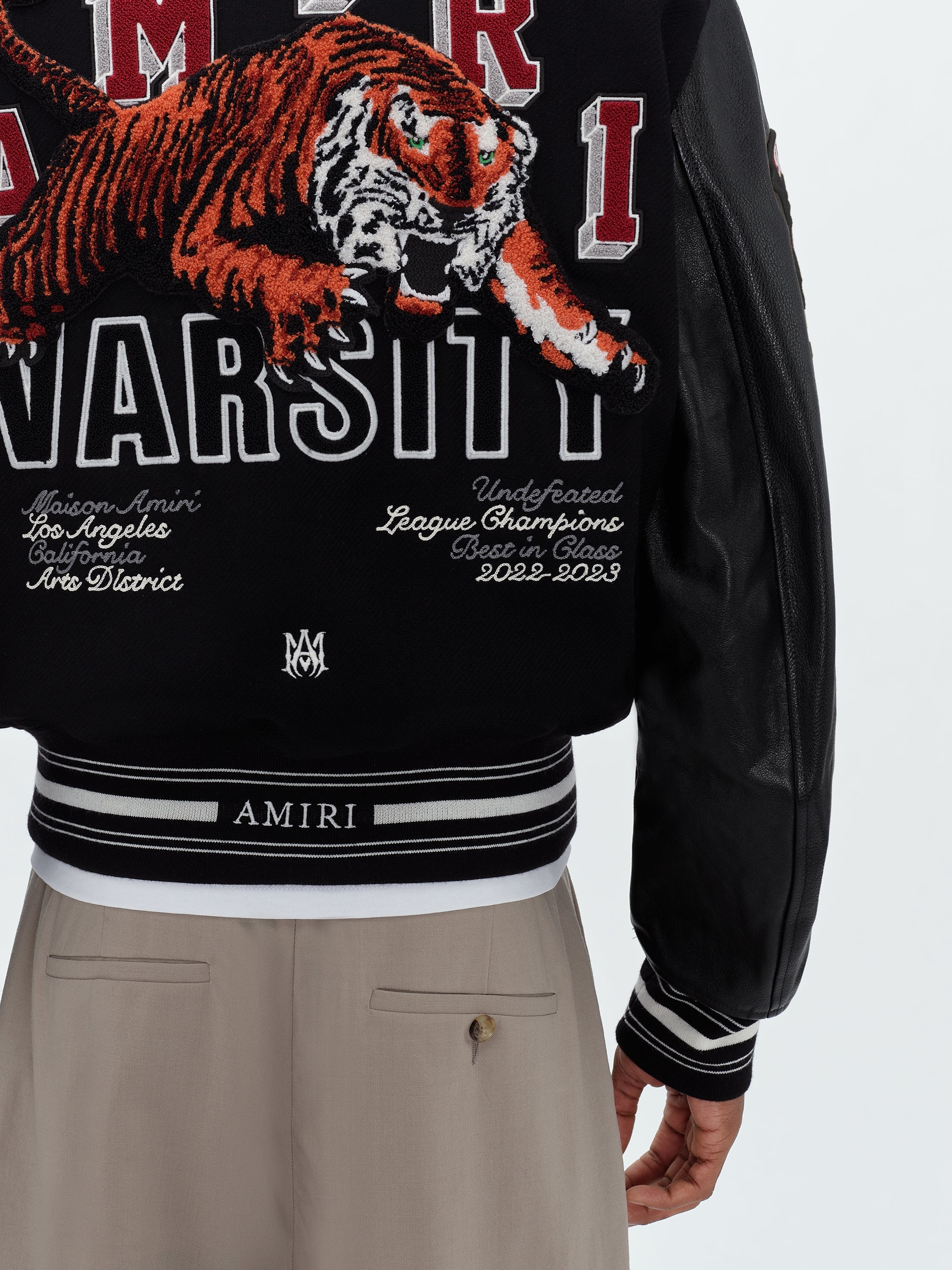 AMIRI VINTAGE PATCH VARSITY BOMBER | REVERSIBLE
