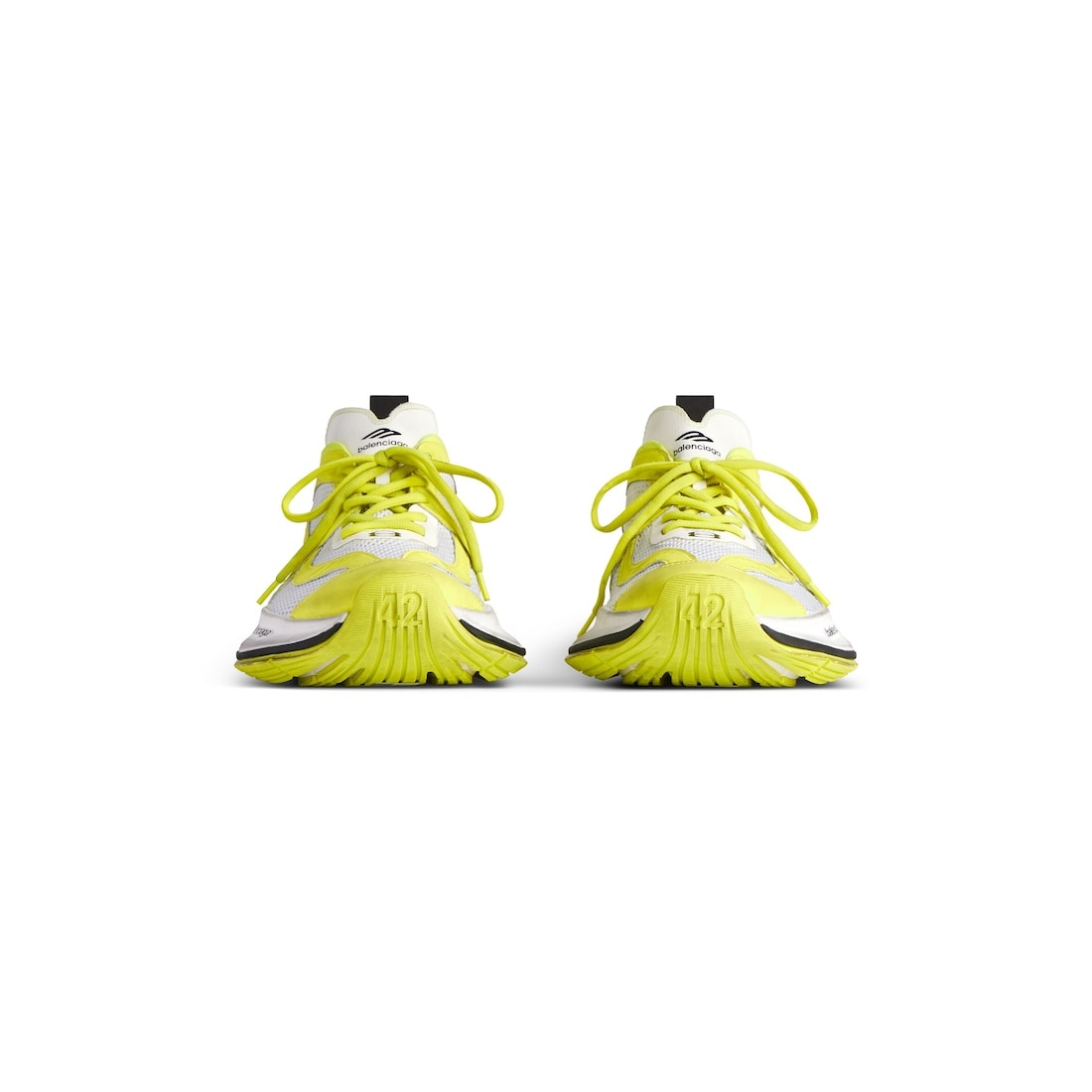 Men's Circuit Sneaker  in Neon Yellow/white/black - 3