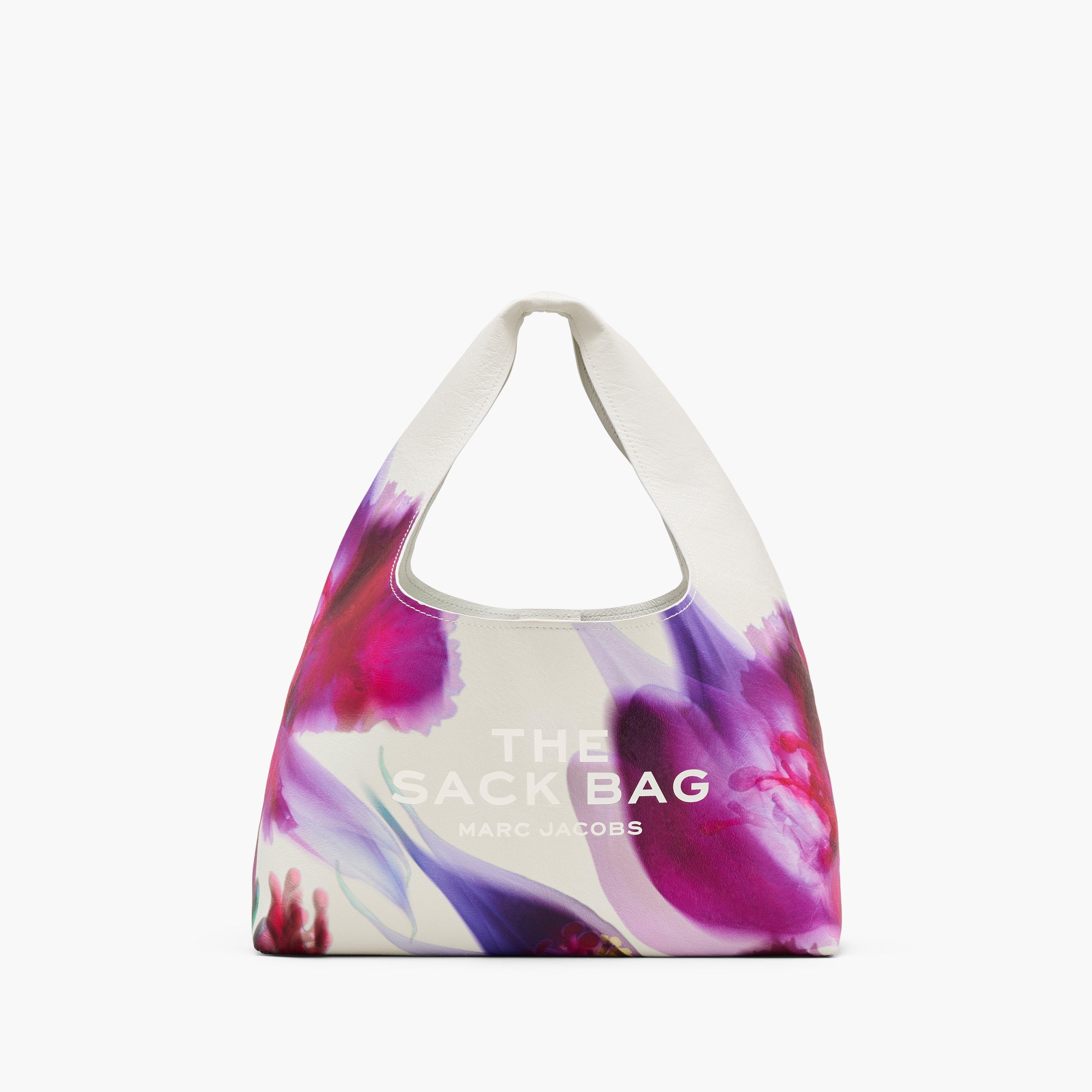 THE FUTURE FLORAL LEATHER SACK BAG - 1