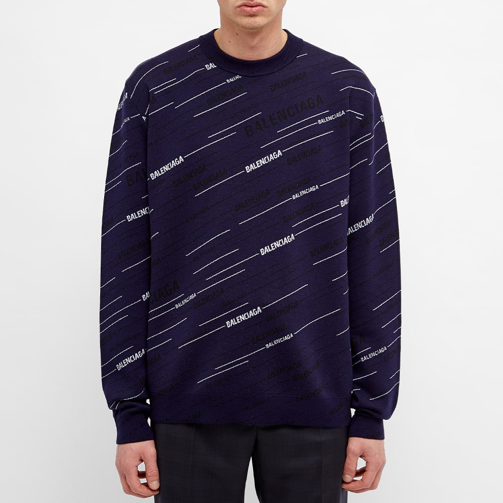 Balenciaga Multi Logo Knit - 4