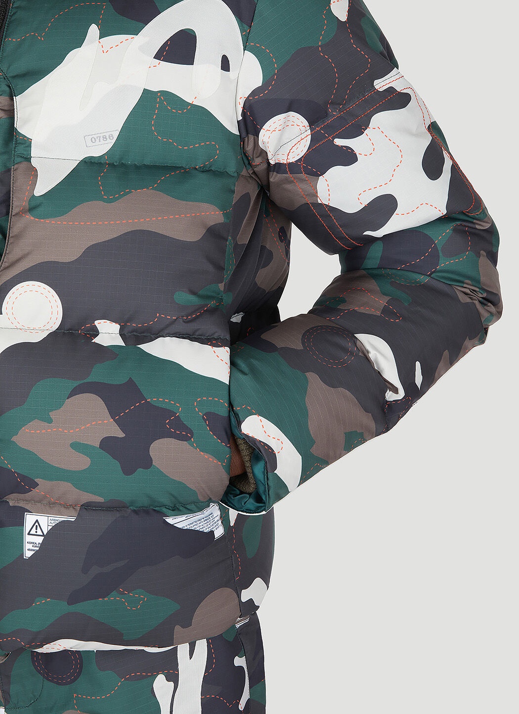 Airbag Patched Down Jacket - 5