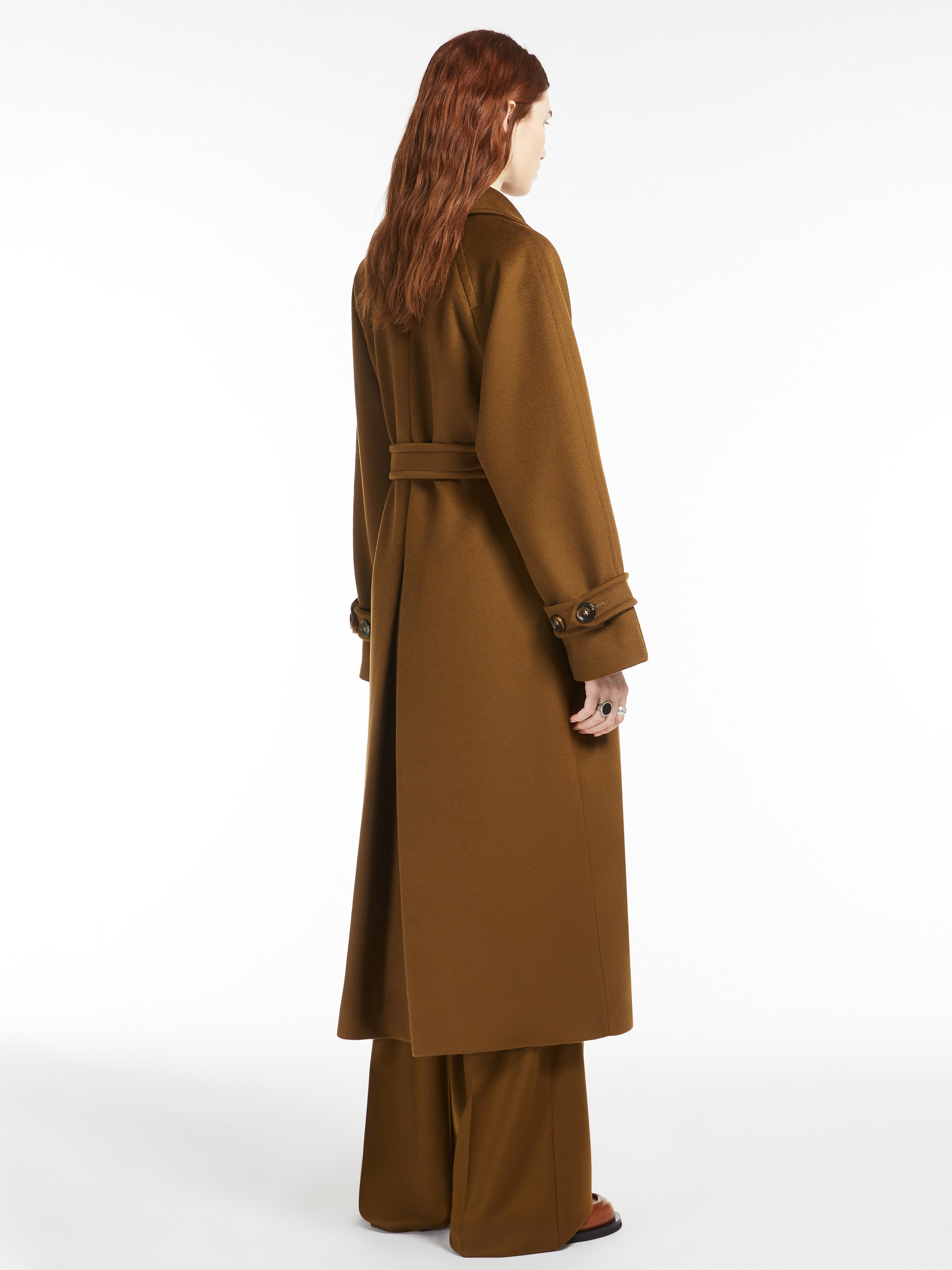 LEANDRO Double-breasted pure wool coat - 4
