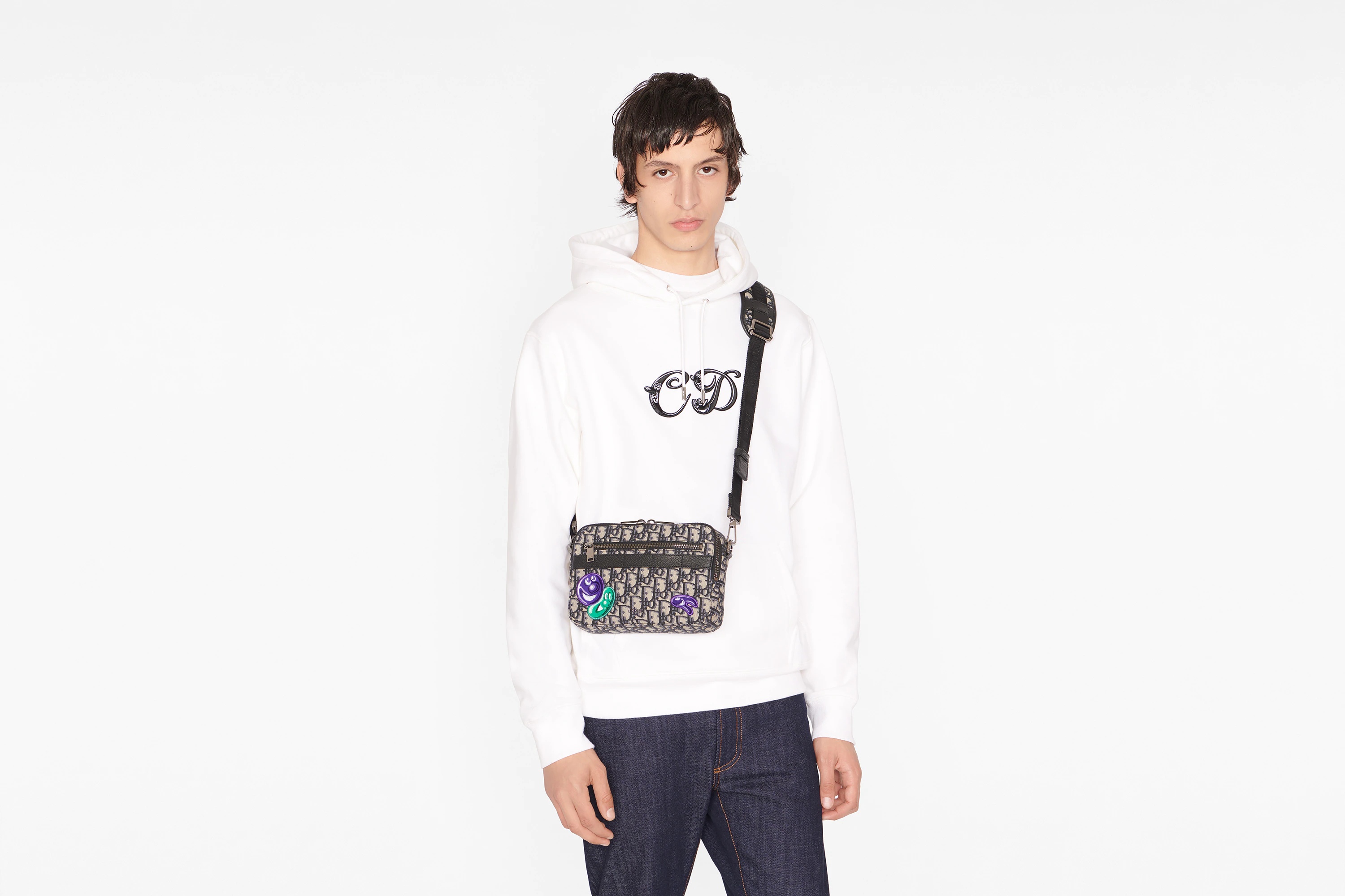 Oversized DIOR AND KENNY SCHARF Hooded Sweatshirt - 4