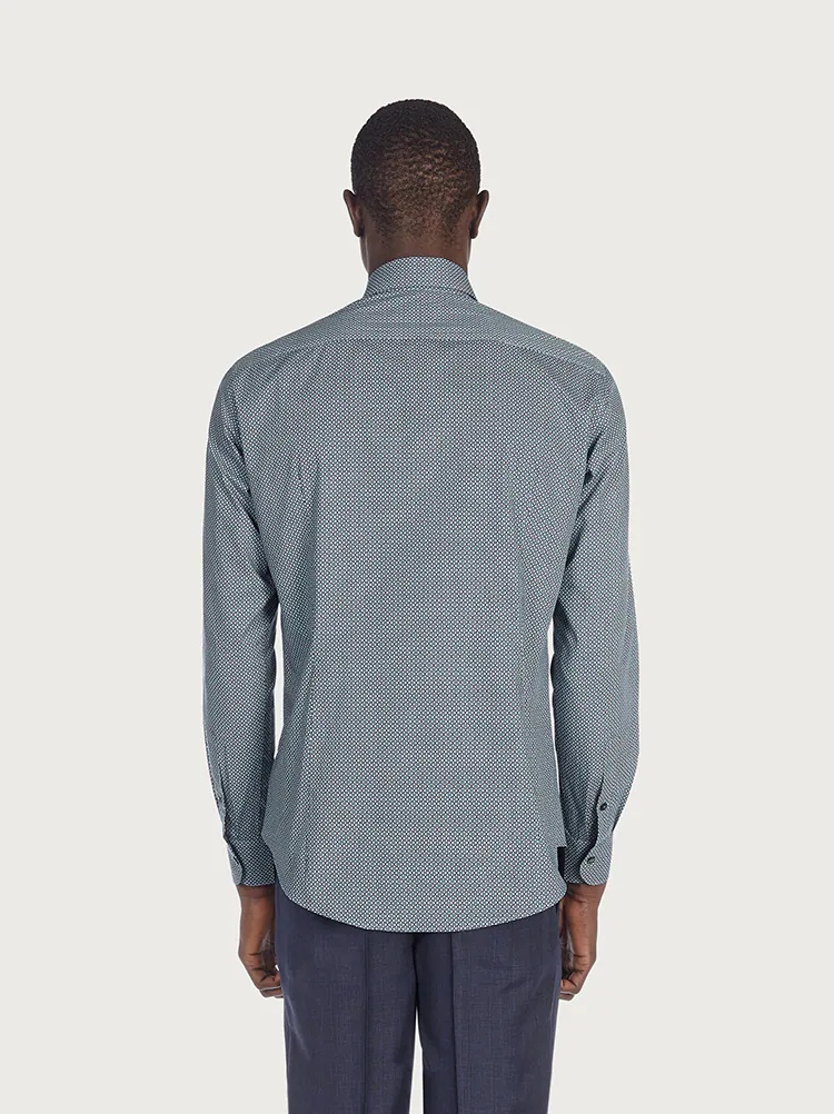 LONG SLEEVED COTTON SHIRT - 4