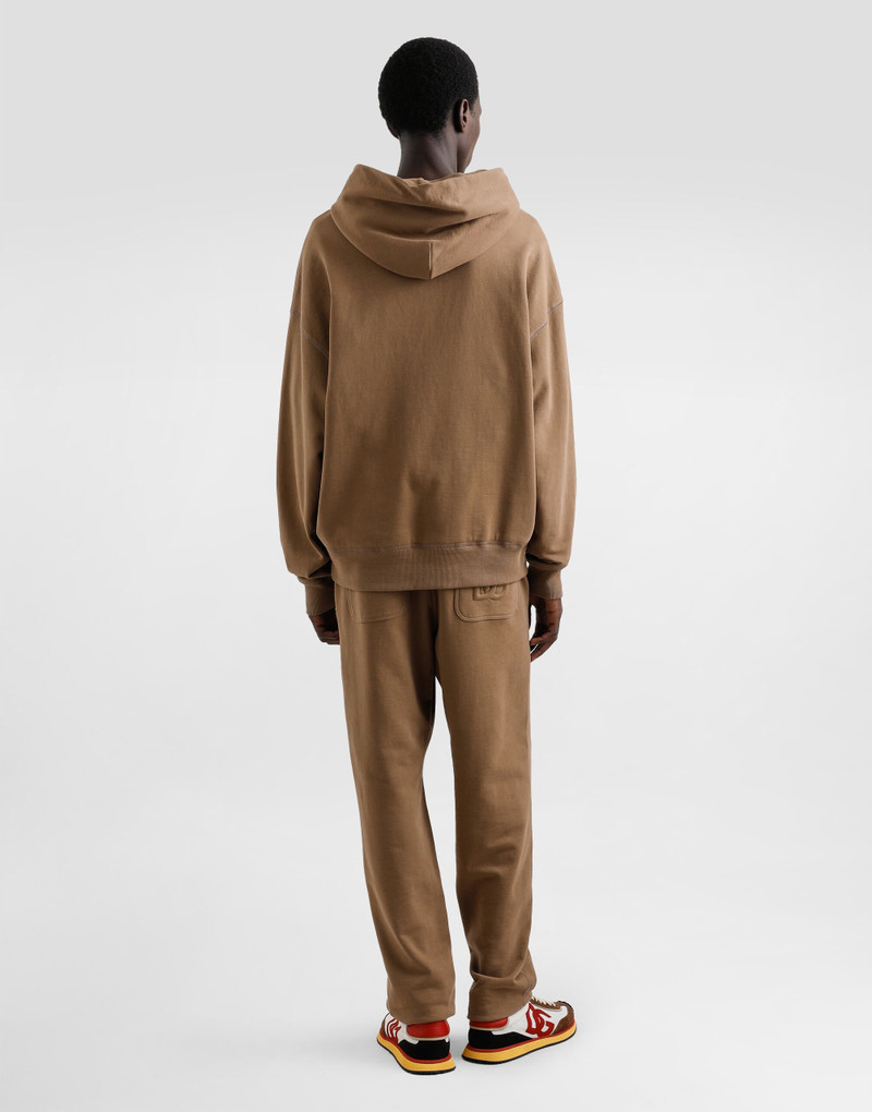 Cotton hoodie with logo 3