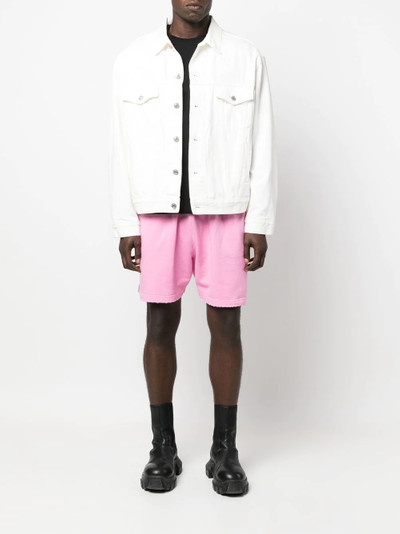 BALENCIAGA BB Paris Icon fleece shorts outlook