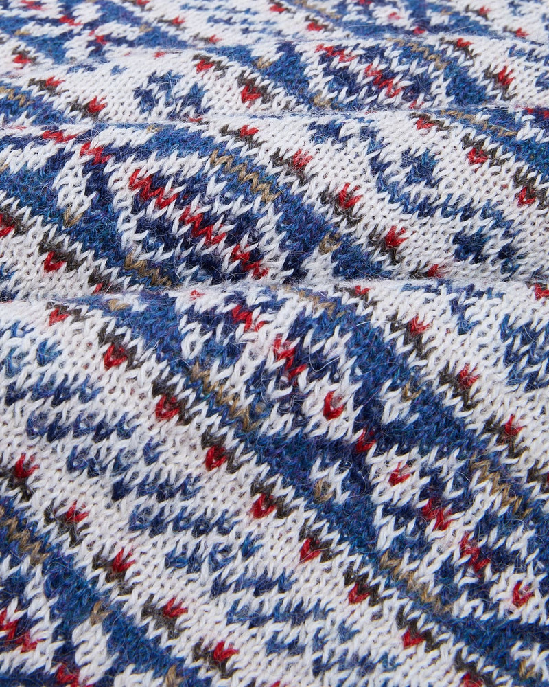 FAIR ISLE CREWNECK - NATURAL 5