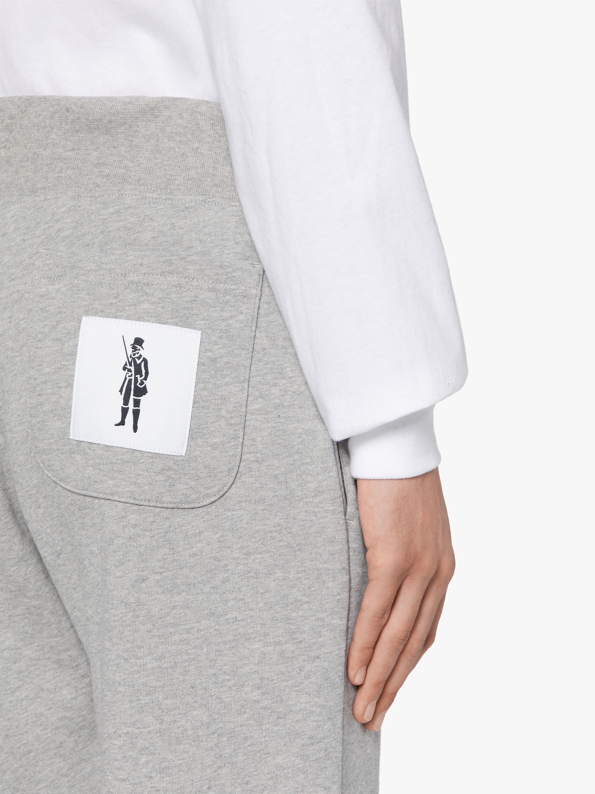 GREY COTTON SWEATPANTS | GJM-209 - 5