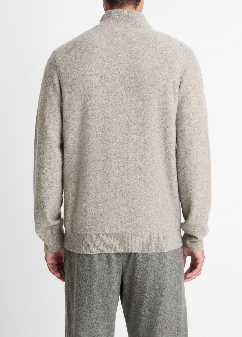 Vince Plush Cashmere Quarter-Zip Sweater outlook