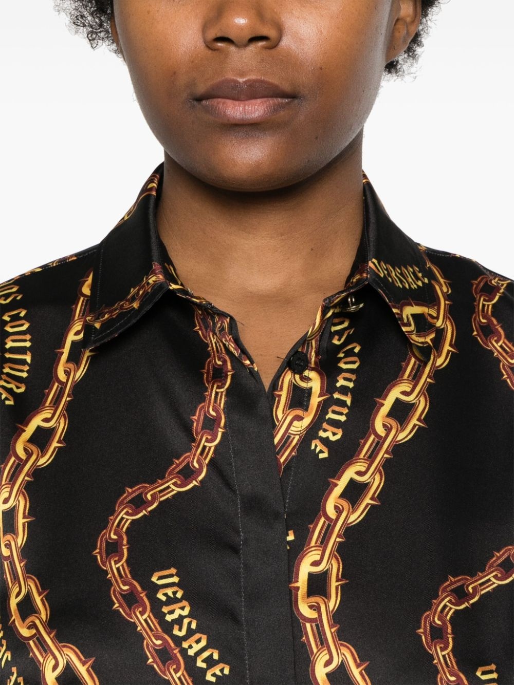 Chain Couture-print shirt - 5