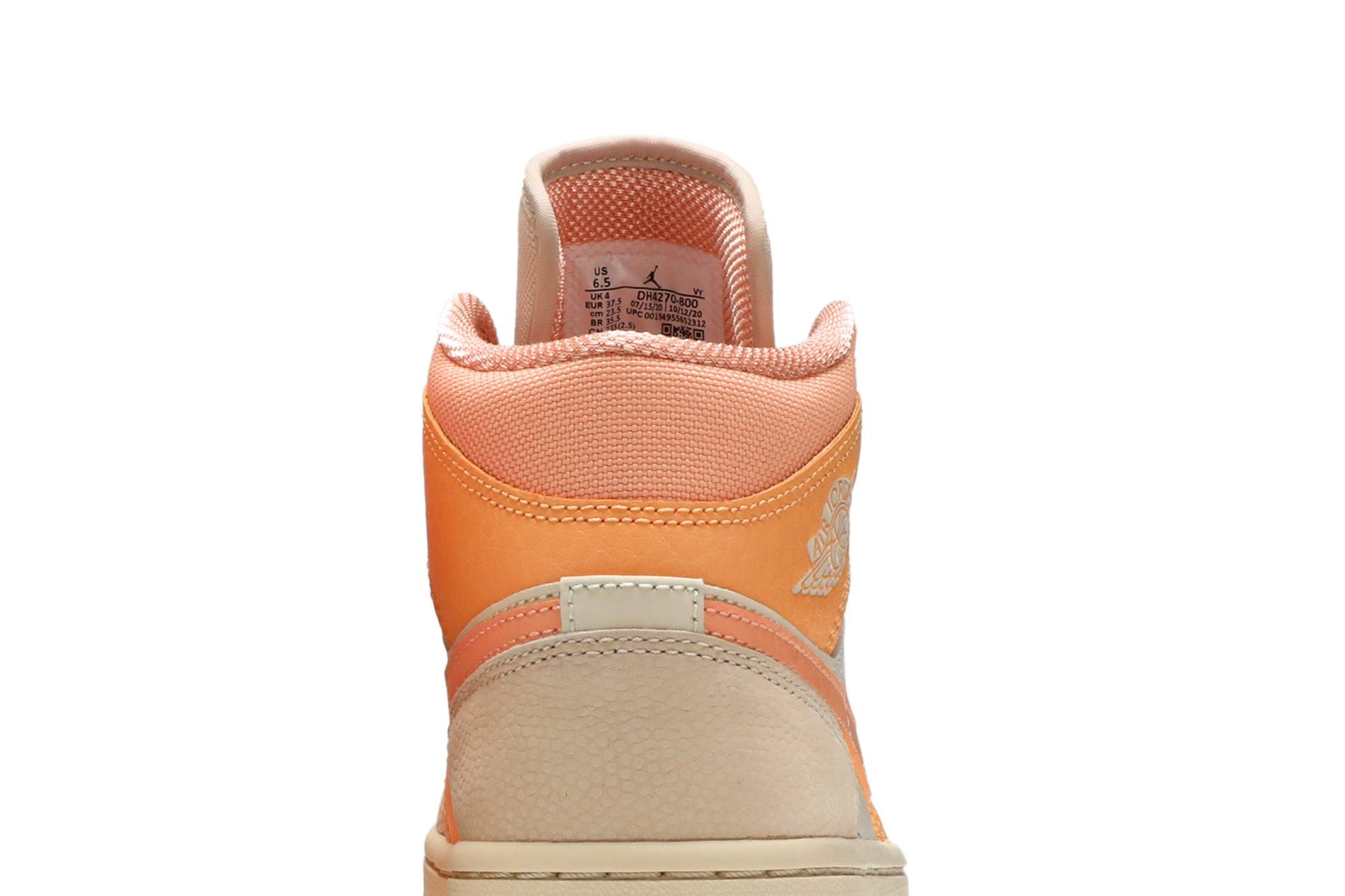 Wmns Air Jordan 1 Mid 'Apricot' - 7