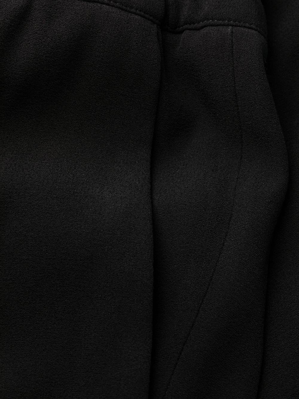 slouchy crepe tapered-leg track pants - 6