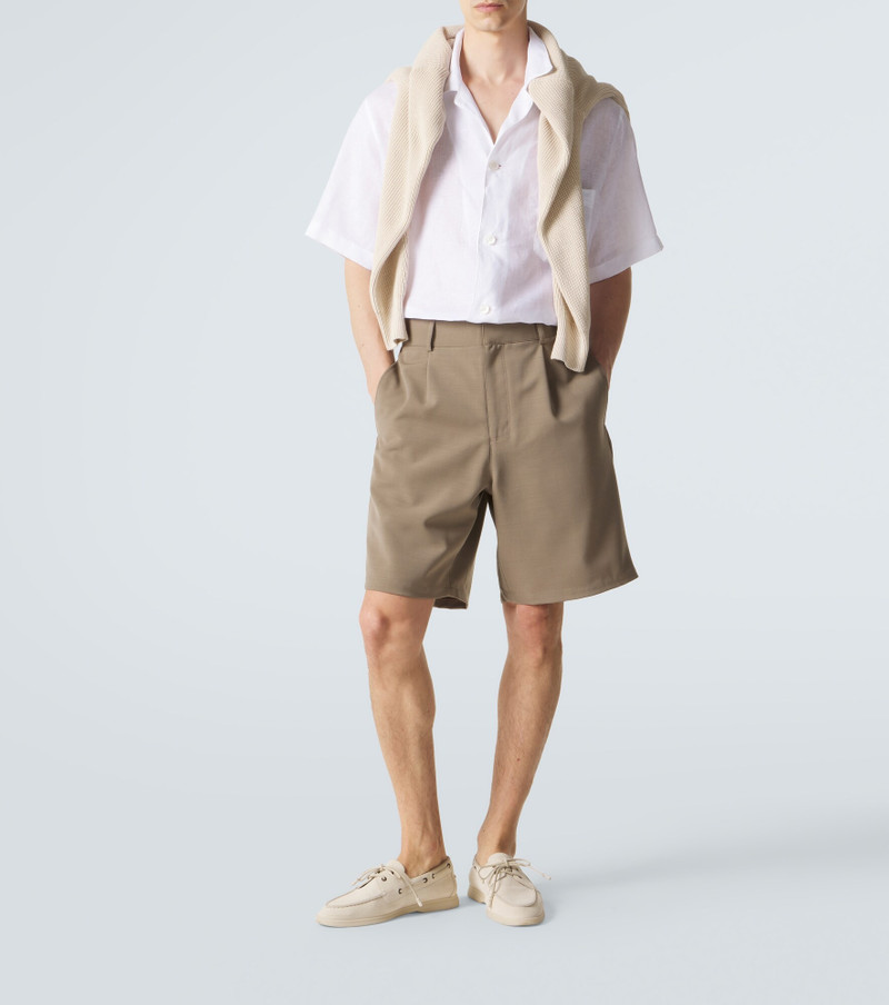 Brioni Linen bowling shirt outlook