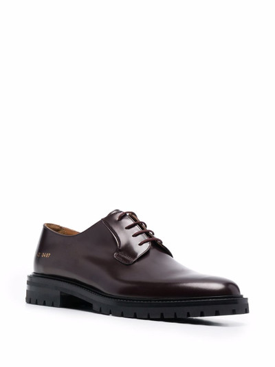 Common Projects polished lace-up shoes outlook