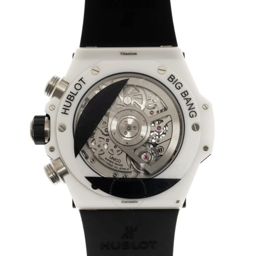 Hublot Big Bang Unico White Ceramic Chronograph Automatic Men's Watch 421.HX.1171.RX - 4