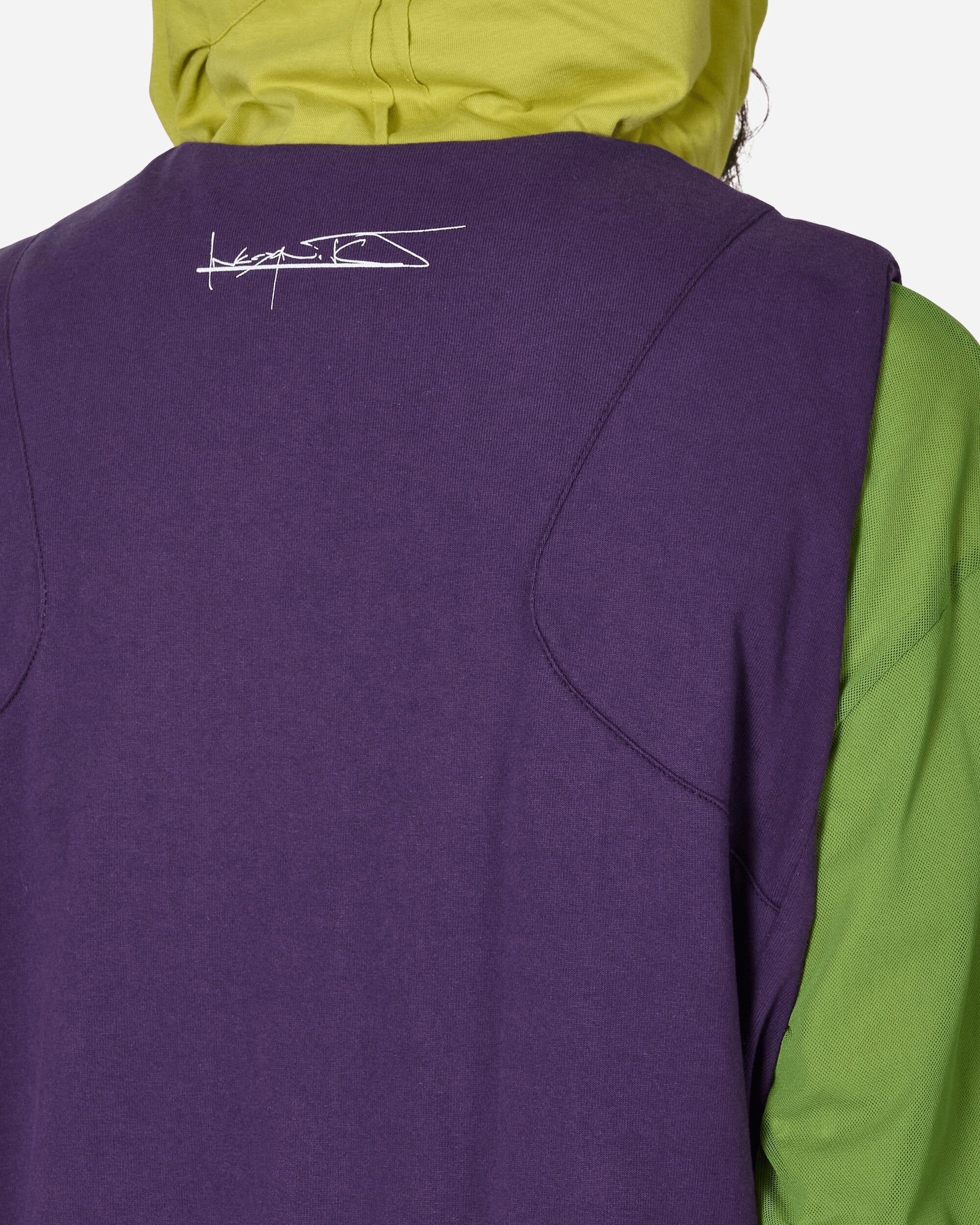 Padded Jersey Vest Starling Purple - 5