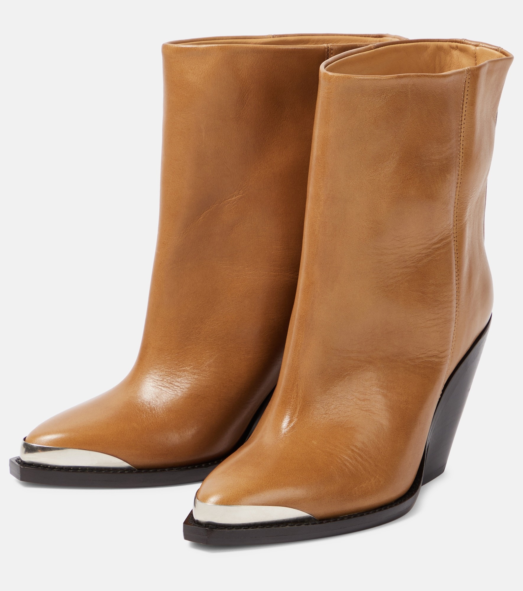 Ladel leather ankle boots - 5