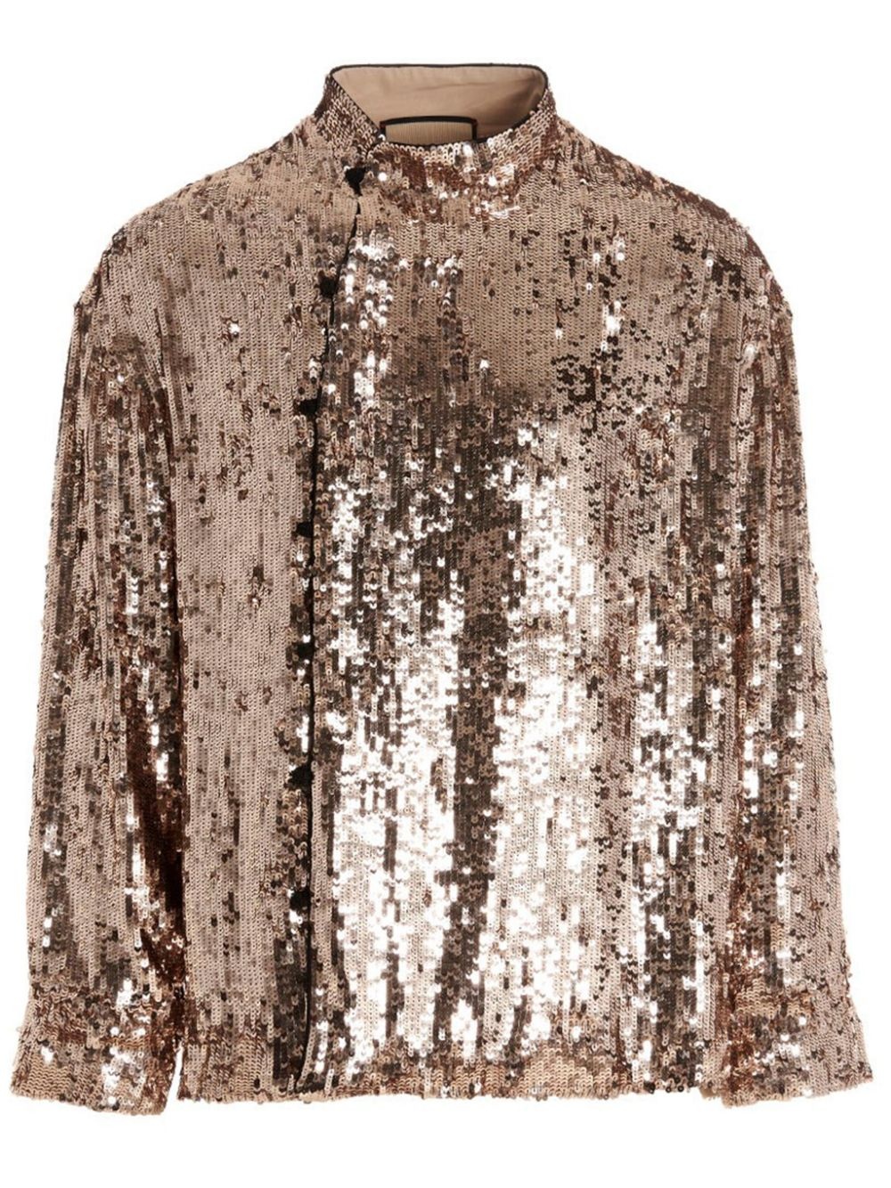 sequinned shirt - 1