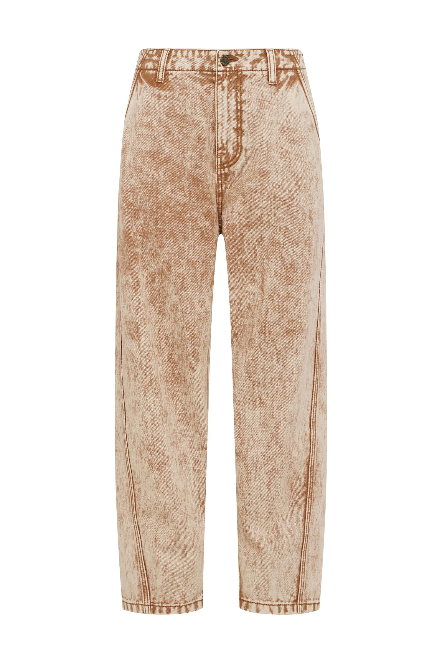 Spur Denim Cropped Jean - 1