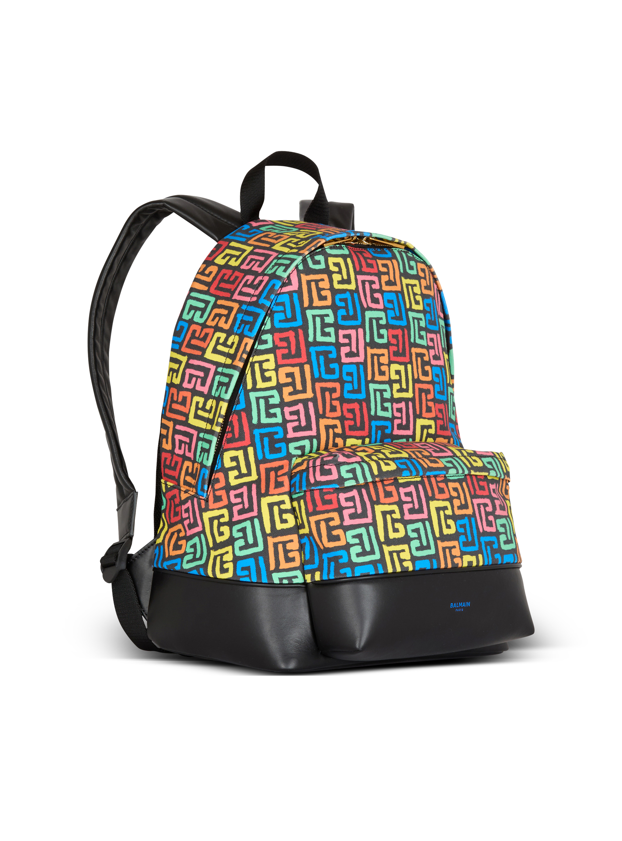 Multicoloured PB Labyrinth canvas backpack - 3