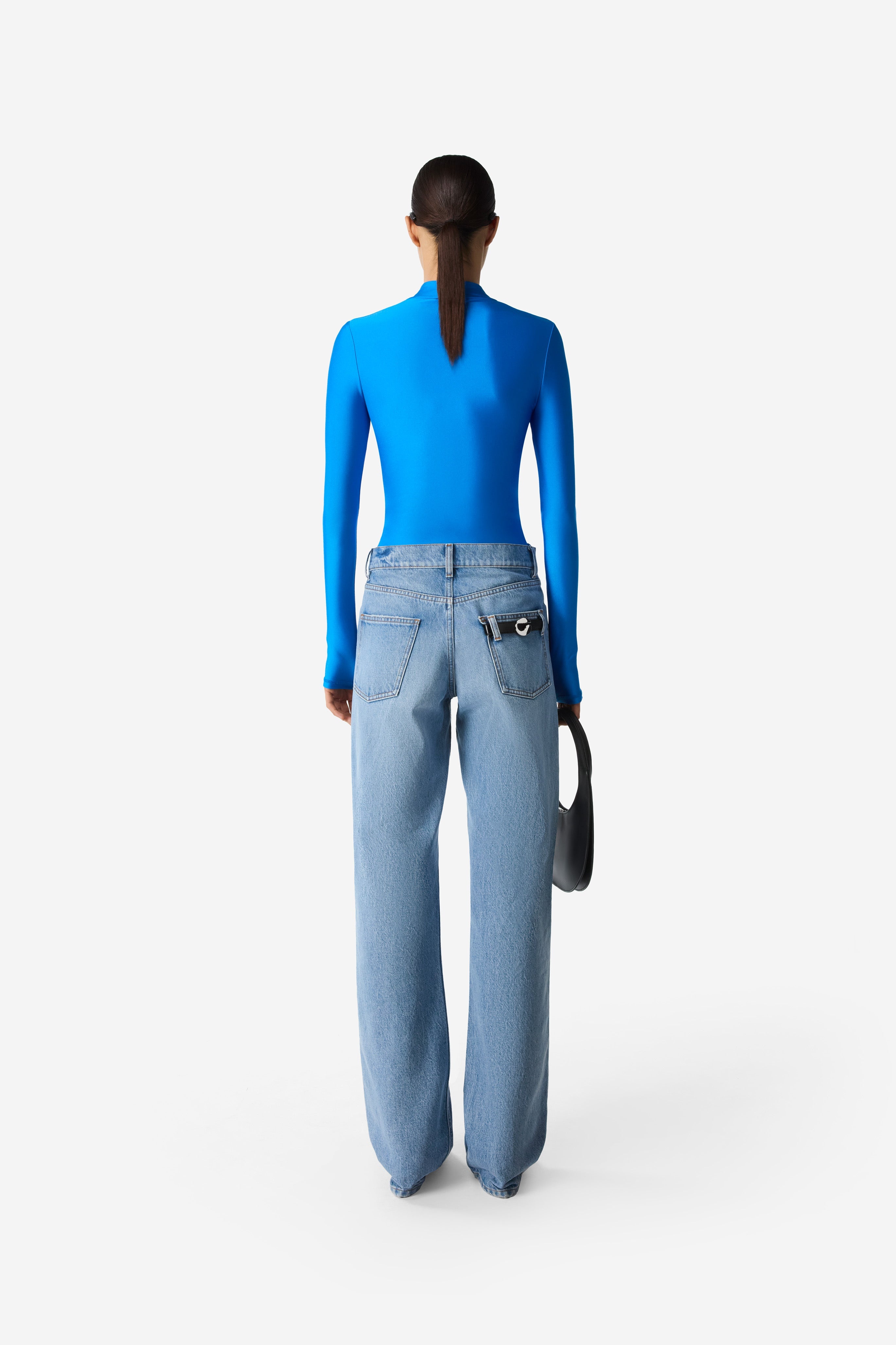 Tight High Neck Top - 4