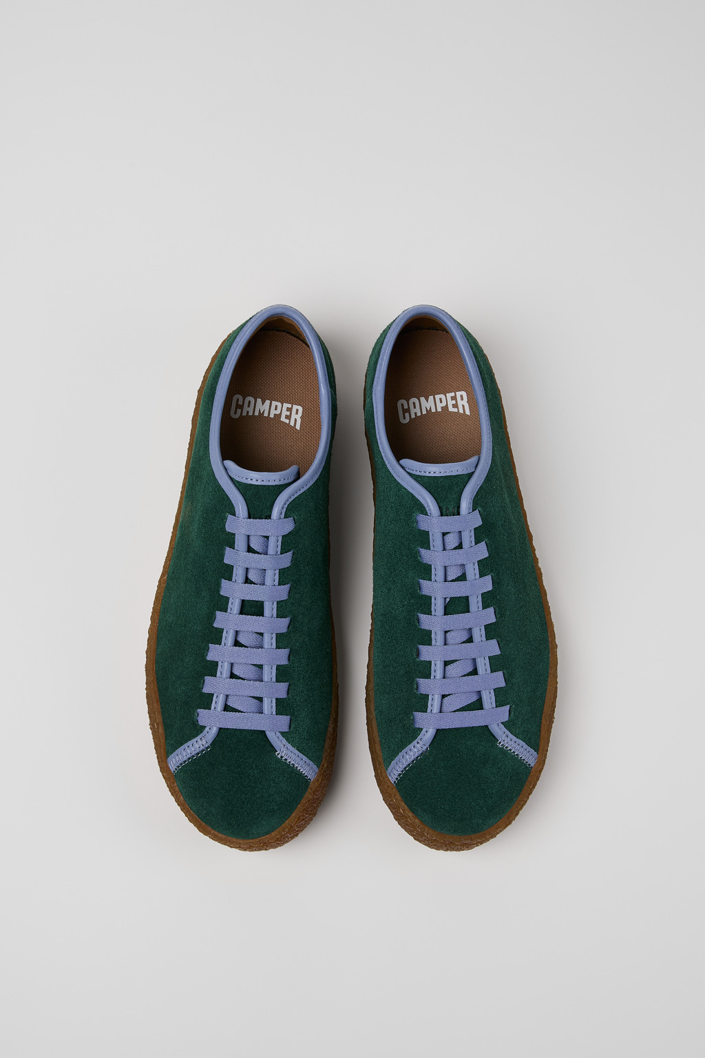 Multicolor Suede and Leather Shoes for Men. - 5