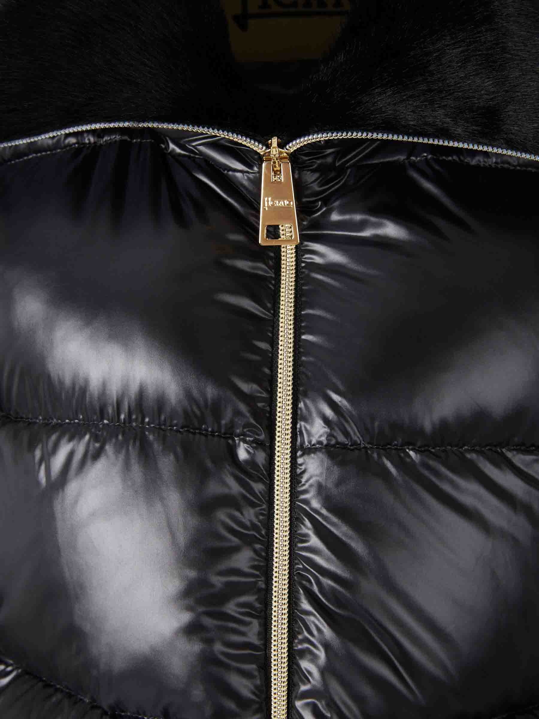 SHORT FUR DOWN JACKET - 4